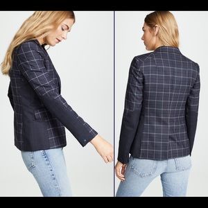 Rag & Bone Plaid Lexington Blazer